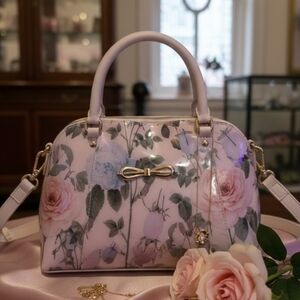 Ted Baker London Pink Floral Satchel